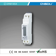 1p Einphasenregister Lesen Sie das DIN Rail Energy Meter